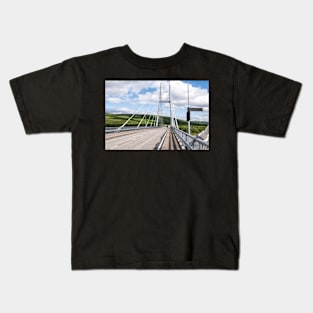 Crossing the Border and the Sami Bridge Kids T-Shirt